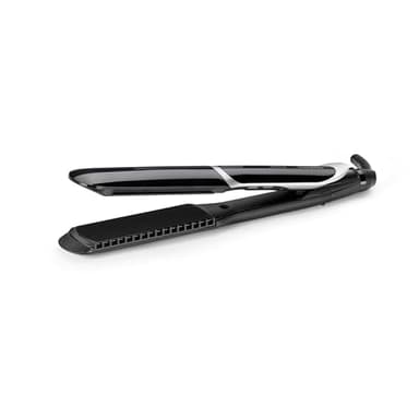 BaByliss Smooth Pro Wide Glätteisen – Keramikplatten für glattes Styling, 35 mm breite Platten für langes/dickes Haar, schnelles Aufheizen, 5 Temperatureinstellungen bis zu 235°C, ST397E