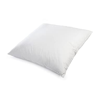 H&F Heimtextilien Premium Qualität | Kopfkissen 80x80 cm | Füllung: 1000 Gramm Federn, Gänsefedern | 100% Natur Kissen | Bezug: 100% Baumwolle | Federkissen 80 x 80 cm | Oeko-TEX Zertifiziert
