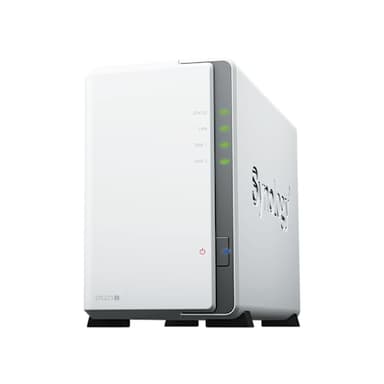 Synology DS223J 2 Bay Desktop NAS, weiß