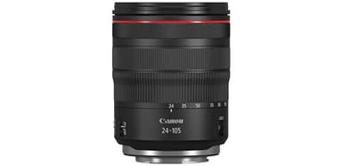 Canon Objektiv RF 24-105mm F4L is USM Lens Zoomobjektiv Teleobjektiv passend für Kameras der EOS R-Serie (77mm Filtergewinde, Bildstabilisator, Nano USM Motor, Witterungsschutz), schwarz