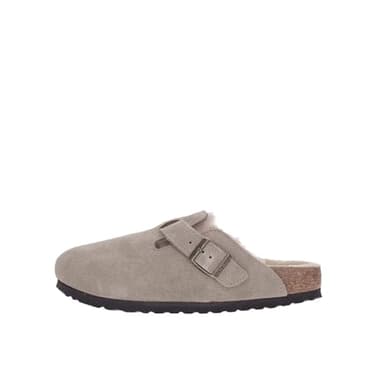 Birkenstock 1028299 Taupe Boston Shearling Schmale Breite Taupe Beige (Taupe), 23 cm