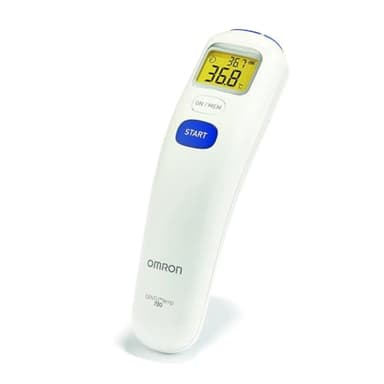 OMRON Gentle Temp 720, digitales kontaktloses Fieberthermometer für Babys, Kinder und Erwachsene mit Speicher, Messgenauigkeit "gut" laut Stiftung Warentest 09/2021
