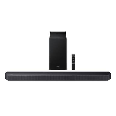 SAMSUNG Soundbar HW-Q600F/ZF - Dolby Atmos/DTS:X, Q-Symphony Gen II, 3.1.2 Kanäle, intelligenter Sound und Pro-Gaming-Modus [Länderversion Französisch]