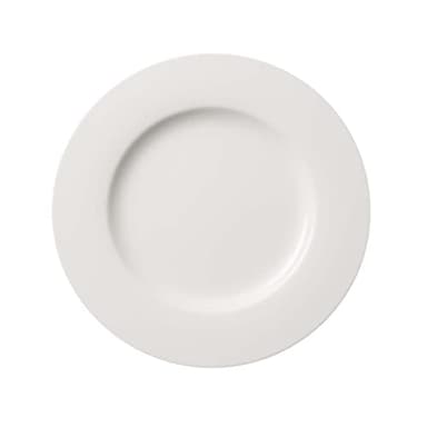 Villeroy & Boch - Twist White Speiseteller 27 Cm Weiß, Spülmaschinenfest, Mikrowellensicher, Teller Keramik, Essteller, Geschirr, Premium Porzellan