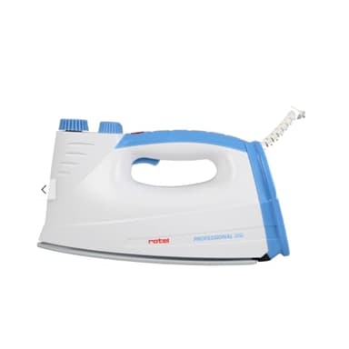 Rotel Professional Extra Dampfbügeleisen Edelstah-/ Keramiklsohle 5bar 800W hoher Dampfdruck beste Gleitfähigkeit kein Verbrennen/Versengen von Textilien … (Keramiksohle Blau)