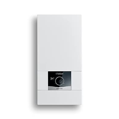 Vaillant elektronischer Durchlauferhitzer, VED E 24/8, druckfest, 24kW, 400V, gradgenaue Auslauftemperatur, stufenlos einstellbar, Digitalanzeige, 0010023779