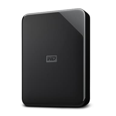 WD Elements AE 5 TB Tragbare Externe Festplatte, SuperSpeed USB 3.2 Gen 1/USB 3.0, Plug-and-Play-Erweiterung, Formatiert für Windows, Schwarz