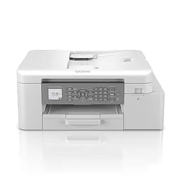 Brother MFC-J4340DWE EcoPro 4-in-1 Farbtintenstrahl-Multifunktionsgerät (Drucker, Scanner, Kopierer, Fax), hellgrau