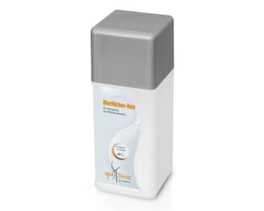 SpaTime by BAYROL Oberflächen-Rein - 1,0 L - alkalische Reinigungslösung für Pool und Whirlpoolwanne - gegen Schmutz- und Fettränder - Whirlpool Reinigungsmittel - gebrauchsfertig