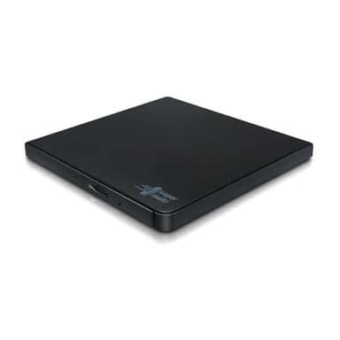 LG GP57EB40 8x8x8xDVD+RW 8x6DVD-RW 6xDVD+/- DL 5xDVD-RAM DVD-Brenner Slim extern USB2.0 Black RTL, Schwarz