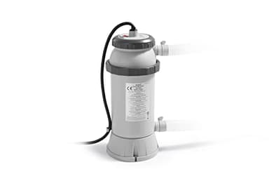 Intex - Poolheizung - Ø 25 x 45 cm - Für runde Easy Set und Kunststoff Frame Pool - Bis zu Ø 457 cm