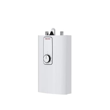 STIEBEL ELTRON elektronischer Kompakt Durchlauferhitzer DCE 11/13 kW für die Küche, Made in Germany, Festanschluss 400 V, solargeeignet, Untertischmontage, VDE geprüft, 230770