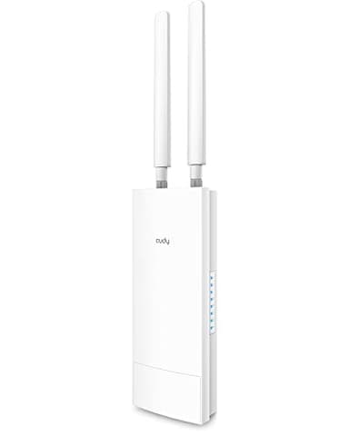Cudy Outdoor AC1200 Gigabit Wireless Access Point, WLAN-Extender für den Außenbereich, IP65 wasserdicht, Gigabit RJ45, Beamforming, MU-MIMO, PoE-Adapter enthalten, AP1300-Outdoor