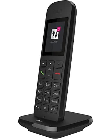Telekom Festnetztelefon schnurlos Speedphone 12 mit Farbdisplay I HD Voice für vollen Klang inkl. Freisprechen | DECT Telefon für Telekom Router Speedport Smart & Pro I strahlungsarmes IP-Telefon