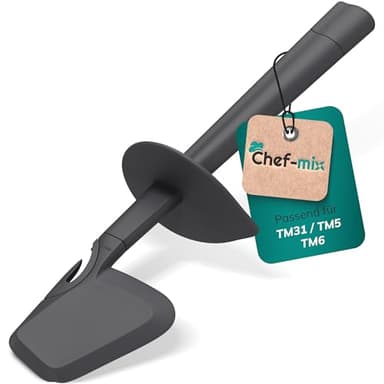 Chef-Mix Spatel Ersatz für Vоrwerk Thermоmix Spatel TM6 TM7 TM5 TM31 - Kunststoff Teigschaber Zubehör für TM5 TM6 TM7 TM31 Küchenmaschinen