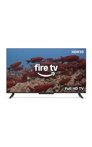 Amazon Ember 2-Serie mit Fire TV (neueste Generation), 40-Zoll-Smart-TV in HD mit Alexa-Fernbedienung, schnellem Streaming, Dolby Audio, Ambient-TV und kostenlosem Live-TV