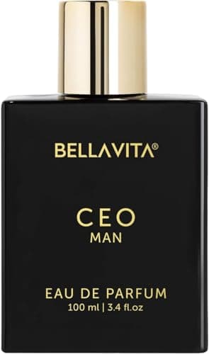 BellaVita Luxury CEO Herrenparfüm (100 ml) | Langanhaltender Herrenduft mit Zitrone, Lavendel, Tonkabohne, Vetiver und Moos | Parfüm für Männer | Das perfekte Valentinstagsgeschenk für Männer
