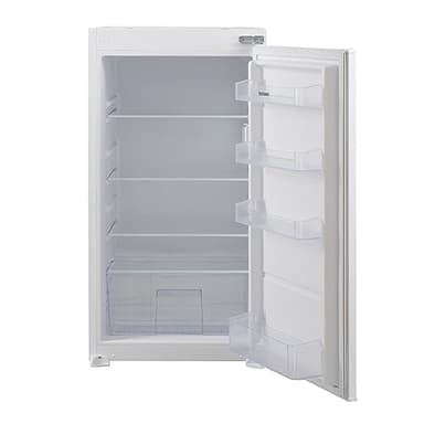 TELEFUNKEN EK102S160E Einbaukühlschrank ohne Gefrierfach | 102cm Nische | Schlepptür-Technik | 154 Liter Nutzinhalt | Temperaturregelung | Weiß