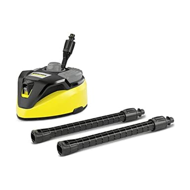 Kärcher Flächenreiniger T-Racer T 7 Plus (Spritzwasserschutz, für große Flächen, zwei Flachstrahldüsen, Handgriff für senkrechtes arbeiten, mit Powerdüse und Spüldüse)