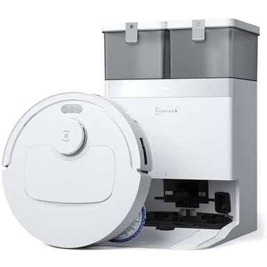 ECOVACS DEEBOT T30C Omni Gen2, Saugroboter mit Wischfunktion, 25.000 Pa, OZMO Turbo 2.0 Wischsystem, ZeroTangle 3.0 Anti-Verheddern, TruEdge 2.0 Kantenreinigung, Omni-Station, 75°C Moppwäsche, Weiß