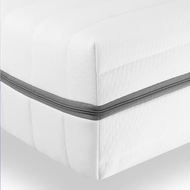 Sleepneo - 7 Zonen Matratze 80x190 - Höhe ca. 18cm - Härtegrad H3 & H4 - Kaltschaummatratze ergonomisch stützend - Oeko TEX & CertiPUR Zertifiziert