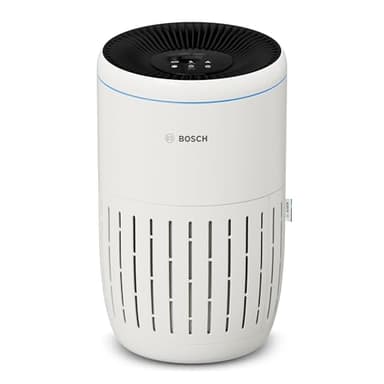 Bosch Air 2000 Luftreiniger - Für Räume bis zu 37,5 m² - Entfernt effizient Schadstoffe - Mit 3-in-1 Luftfilter, Smart Sensor, Automatikmodus, Ruhemodus (< 25 dB(A)) - CADR: 180 m³/h