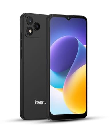 invens Note TK01 Smartphone ohne Vertrag, Dual-SIM 4G Android Günstig Handy, 6,52" HD+ Display, 4250mAh Akku, Octa Core, Gesichtserkennung, 8(4+4)+32GB, 16MP+5MP Kamera, OTG, Schwarz