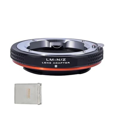 PHOLSY Manueller Objektivadapter: Kompatibel mit Leica M Objektiv und Nikon Z Kameragehäuse