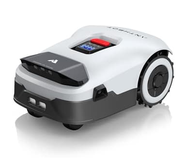 ANTHBOT Genie 600 Mähroboter ohne Begrenzungskabel, Empf. 650 m², Max. 850 m², Rasenmäher Roboter mit RTK+4-Kamera Vision, Präzise Navigation, KI-Hindernisvermeidung, Rasenroboter mit App-Steuerung
