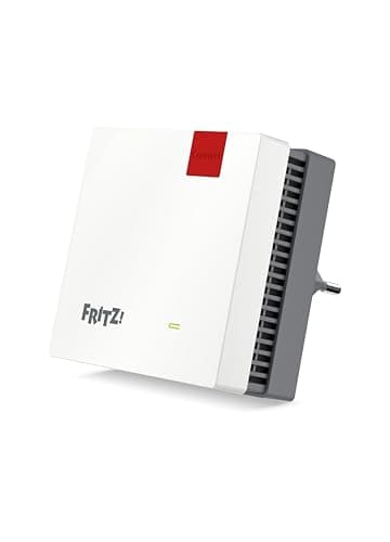 Fritz!Repeater 1700 (Wi-Fi 7 mit bis zu 3.600 Mbit/s, kompakt und leistungsstark, innovatives WLAN Mesh, einfache Einrichtung, höchster Sicherheitsstandard Dank WPA3/2, deutschsprachige Version)