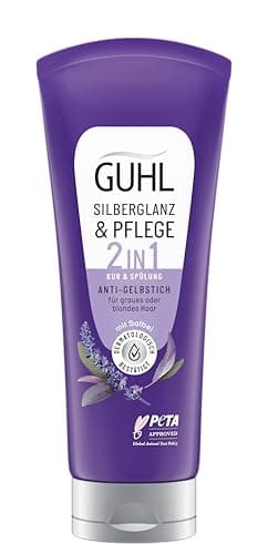 Guhl Silberglanz & Pflege Kur - Inhalt: 200 ml - Haartyp: grau, blond - Anti-Gelbstich