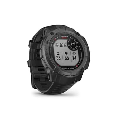 Garmin Instinct 2X Solar Tactical – GPS-Smartwatch mit unendlicher Akkulaufzeit im Smartwatch-Modus, über 40 Sport-Apps, Smart Notifications, Pay, Trainingszustand, Fitnessalter, Schlafanalyse UVM