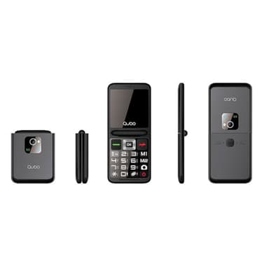 Qubo Handy für Senioren X-10BK, 32 MB RAM, 6,1 cm (2,4 Zoll), Marke EAN: 6944762701161