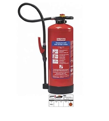 Gloria WKL9 Pro Wasser Aufladefeuerlöscher für Lithium-Ionen-Akkus Feuerlöscher