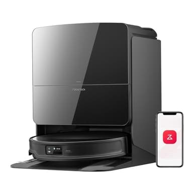 roborock Saros 10R Saugroboter mit Wischfunktion&angebbarem Wischmopp, 22,000 Pa, 7,98cm Ultra-Slim Design, StarSight System 2.0, Zero-Tangle System