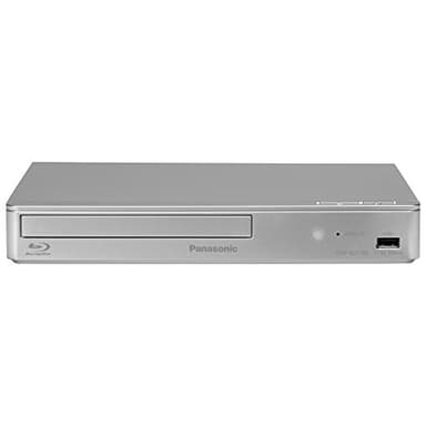 Panasonic DMP-BDT168EG Kompakter 3D Blu-ray Player (Full HD Upscaling, Internet Apps, LAN-Anschluss, USB, MKV-Playback) silber