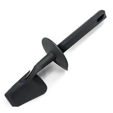 Spatel für Thermomix, Teigschaber TM5 TM6 TM31 Kunststoff Spachtel Ersatzteil Zubehör für Küchenmaschine (Schwarz)