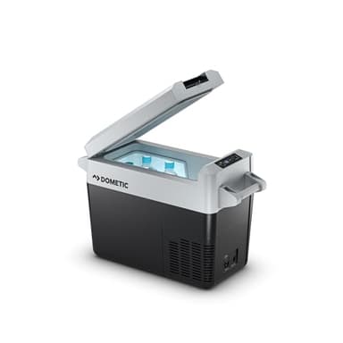 DOMETIC CFF20 Kompressor-Kühlbox 21L – 12/24V und 100–240V – Elektrische Kühl- und Gefrierbox für Auto, Wohnmobil, Camping, LKW und Boot – Temperaturbereich +20 °C bis –18 °C