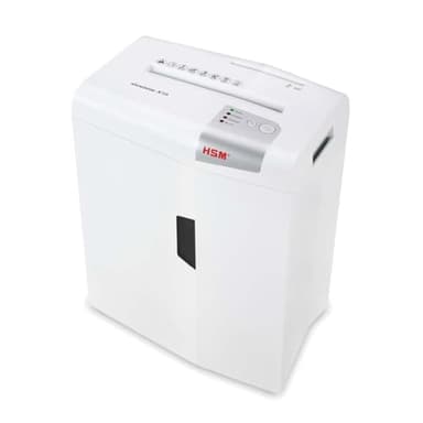HSM shredstar X10 Aktenvernichter I Partikelschnitt 4,5x30 mm I Sicherheitsstufe P-4 I Leiser Home Office Schredder für Papier, CD/DVD, Kreditkarten I 20l Auffangbehälter I 10 Blatt I 2 J. Garantie