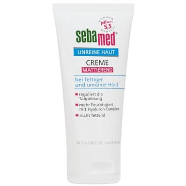 Sebamed Unreine Haut, Mattierende Crème, 50 ml