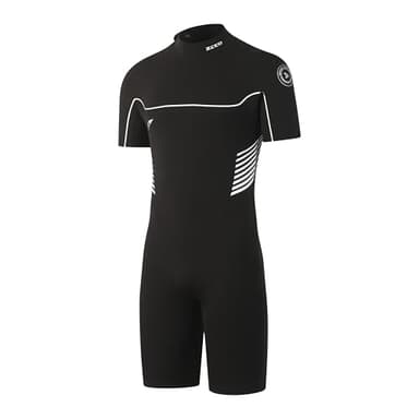 ZCCO Neoprenanzug Shorty für Herren, 3/2mm Kurze Neoprenanzüge für kaltes Wasser, CR-Neopren Tauchanzüge zum Tauchen Surfen Schnorcheln Kajakfahren Wassersport