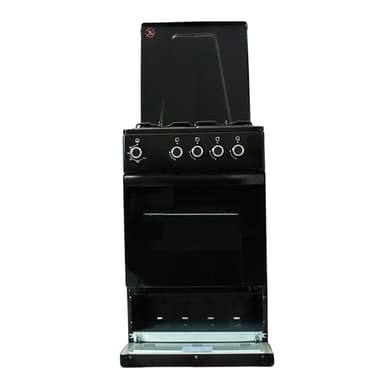 Gasline SHGG5050THTB Gas Standherd 50cm Gasbackofen mit Thermostat l LPG Erdgas
