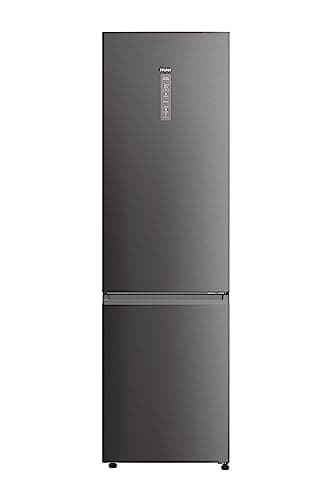 Haier Kühl Gefrierkombination 2D 60 SERIE 5 PRO HDPW5620ANPD I 2,05 m, No Frost I Energieeffizienzklasse A I Kühlschrank mit Gefrierfach freistehend, Fassungsvermögen 409L I Wi-Fi, smarte Kühlfächer