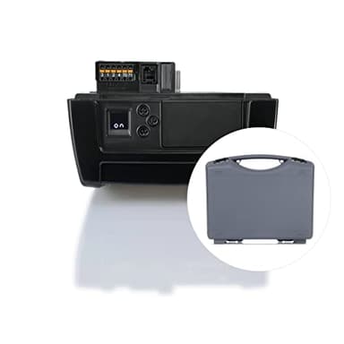 Marantec Comfort 260 accu Garagentorantrieb, Set inkl. 1 Handsender und Akku-Ladegerät, elektrischer Torantrieb für Garagentore, Sektionaltore und Schwingtore, Schwarz