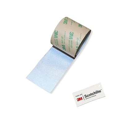 Salzmann Reflektorband - Zuschneidbares Warnklebeband - Hergestellt mit 3M Reflektierendem Material