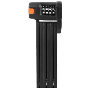 Flintronic Faltschloss, Fahrrad Schloss Zahlenschloss, Zahlenschloss Fahrradschloss mit 4-stelligem Code, Hohe Sicherheit, für E Bike, MTB & Rennrad, 88CM, Black