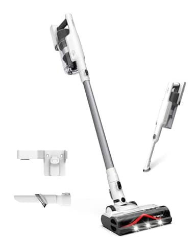 Tineco A30S Akku-Staubsauger, Kabelloser Stabstaubsauger 160AW Saugerkraft 60 Min Laufzeit, 1L Staubbehälter ZeroTangle Bürste, 2-in-1-Bürstenaufsatz Handstaubsauger für Tierhaare, Hartböden