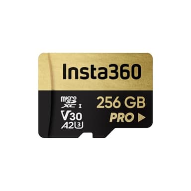Insta360 256 GB PRO microSDXC-Speicherkarte, V30, A2, UHS-I, 90 MB/s Lese-/Schreibgeschwindigkeit