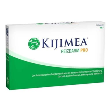 Kijimea® Reizdarm PRO | Bei allen Reizdarmbeschwerden wie Durchfall, Bauchschmerzen, Blähungen & Verstopfung | Klinisch belegte Wirksamkeit | 14 Kapseln