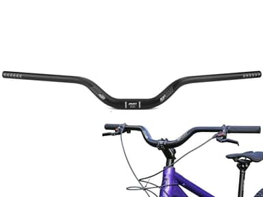 PLATT Fahrrad Lenker 25.4/31.8 * 620/780,mountainbike Fahrrad Riser Lenker aus leichter Aluminiumlegierung,ideal für MTB (31.8mm-780mm, 70mm Rise)